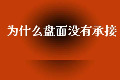为什么盘面没有承接_https://m.15771688.com_期货手续费_第1张