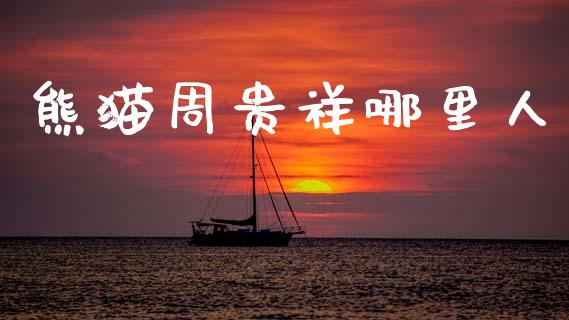 熊猫周贵祥哪里人_https://m.15771688.com_期货手续费_第1张