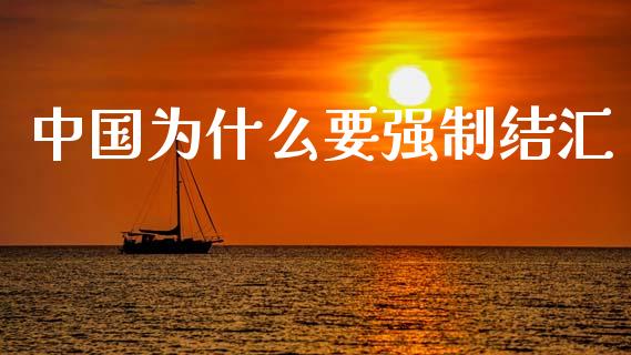 中国为什么要强制结汇_https://m.15771688.com_美国道指_第1张
