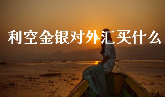 利空金银对外汇买什么_https://m.15771688.com_道指实时行情_第1张