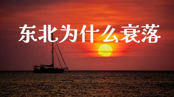 东北为什么衰落_https://m.15771688.com_美国道指_第1张