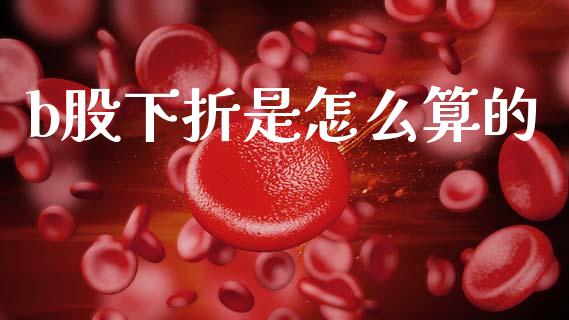 b股下折是怎么算的_https://m.15771688.com_美国道指_第1张