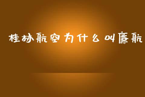 桂林航空为什么叫廉航_https://m.15771688.com_美国道指_第1张