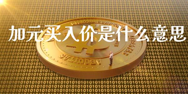 加元买入价是什么意思_https://m.15771688.com_道指实时行情_第1张