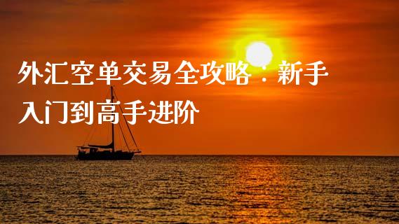 外汇空单交易全攻略：新手入门到高手进阶_https://m.15771688.com_期货开户_第1张