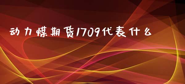 动力煤期货1709代表什么_https://m.15771688.com_期货开户_第1张