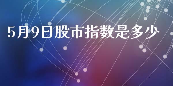 5月9日股市指数是多少_https://m.15771688.com_美国道指_第1张