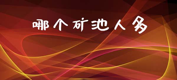 哪个矿池人多_https://m.15771688.com_期货手续费_第1张