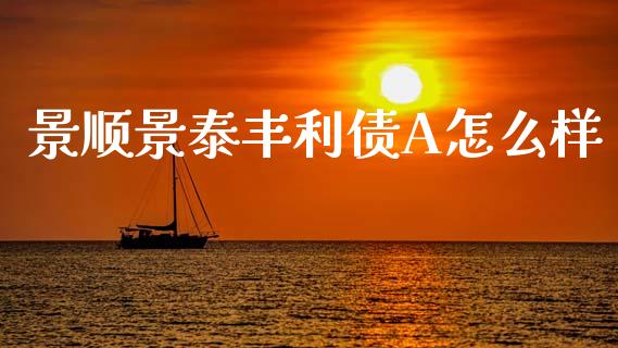 景顺景泰丰利债A怎么样_https://m.15771688.com_期货手续费_第1张