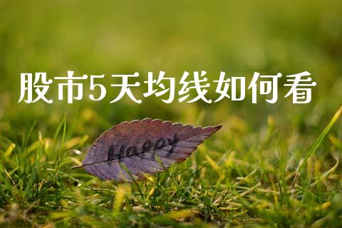 股市5天均线如何看_https://m.15771688.com_期货手续费_第1张