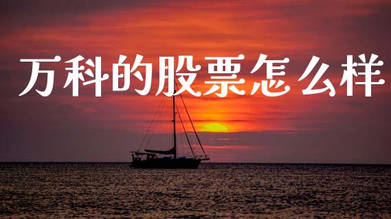 万科的股票怎么样_https://m.15771688.com_期货手续费_第1张
