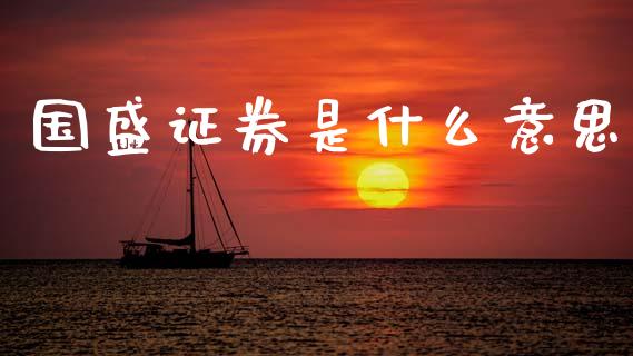 国盛证券是什么意思_https://m.15771688.com_期货开户_第1张