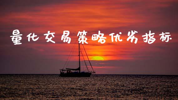 量化交易策略优劣指标_https://m.15771688.com_美国道指_第1张