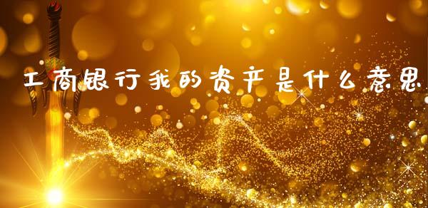 工商银行我的资产是什么意思_https://m.15771688.com_美国道指_第1张