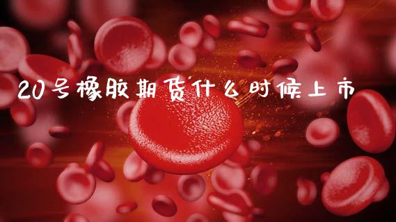 20号橡胶期货什么时候上市_https://m.15771688.com_道指实时行情_第1张