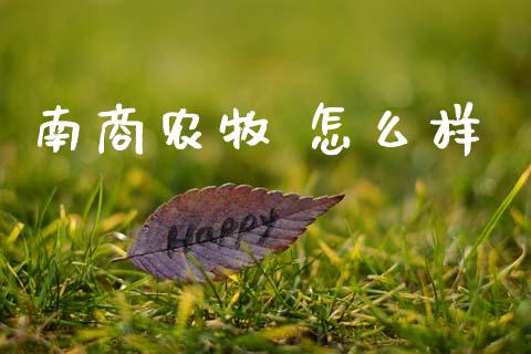 南商农牧 怎么样_https://m.15771688.com_道指实时行情_第1张