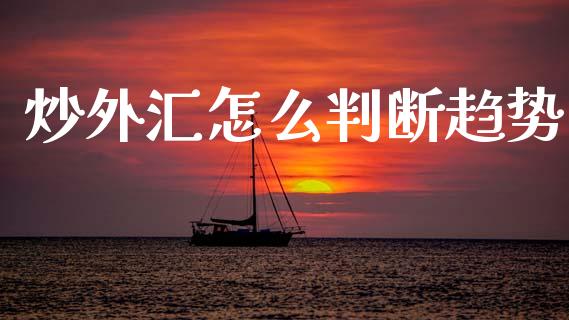 炒外汇怎么判断趋势_https://m.15771688.com_期货开户_第1张