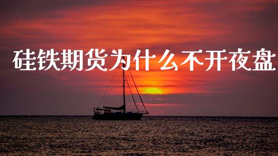 硅铁期货为什么不开夜盘_https://m.15771688.com_道指实时行情_第1张