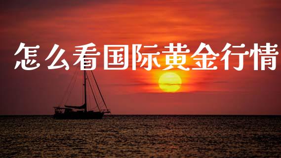 怎么看国际黄金行情_https://m.15771688.com_期货手续费_第1张