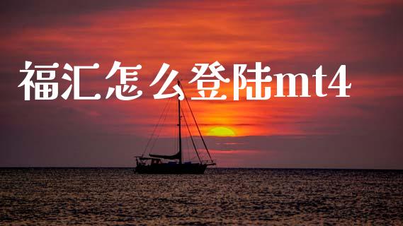 福汇怎么登陆mt4_https://m.15771688.com_道指实时行情_第1张