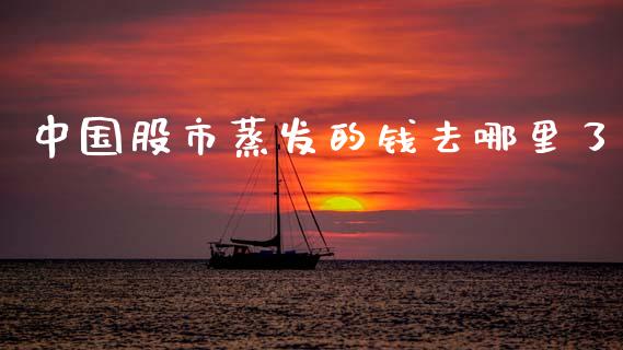 中国股市蒸发的钱去哪里了_https://m.15771688.com_美国道指_第1张