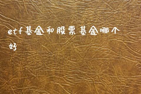 etf基金和股票基金哪个好_https://m.15771688.com_道指实时行情_第1张