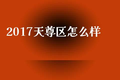 2017天尊区怎么样_https://m.15771688.com_期货手续费_第1张