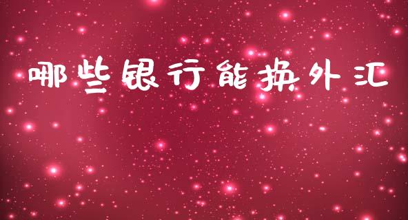 哪些银行能换外汇_https://m.15771688.com_道指实时行情_第1张