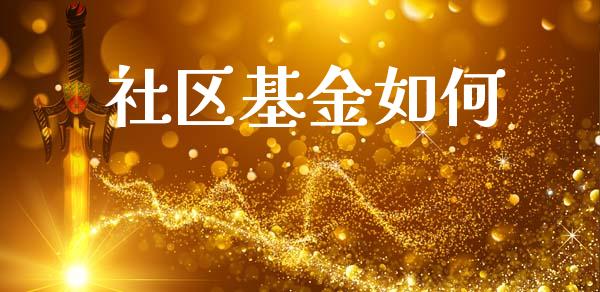 社区基金如何_https://m.15771688.com_道指实时行情_第1张