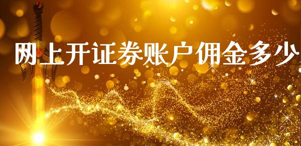 网上开证券账户佣金多少_https://m.15771688.com_期货手续费_第1张