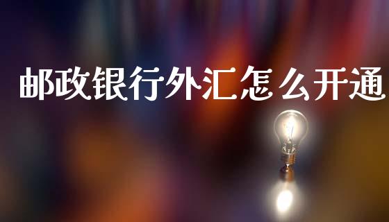 邮政银行外汇怎么开通_https://m.15771688.com_期货开户_第1张