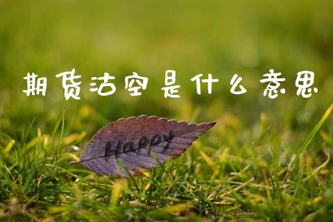 期货沽空是什么意思_https://m.15771688.com_期货手续费_第1张