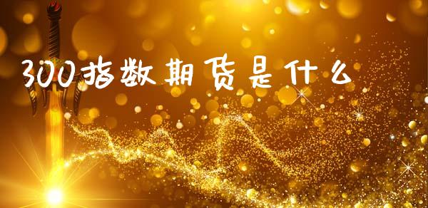 300指数期货是什么_https://m.15771688.com_道指实时行情_第1张