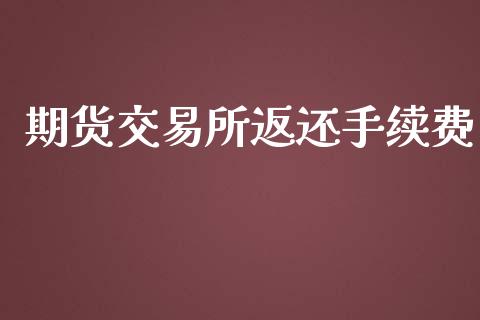 期货交易所返还手续费_https://m.15771688.com_美国道指_第1张