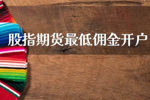 股指期货最低佣金开户_https://m.15771688.com_期货手续费_第1张