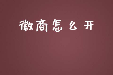 徽商怎么开_https://m.15771688.com_美国道指_第1张