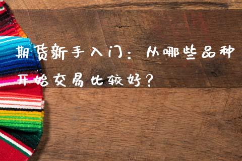 期货新手入门：从哪些品种开始交易比较好？_https://m.15771688.com_美国道指_第1张
