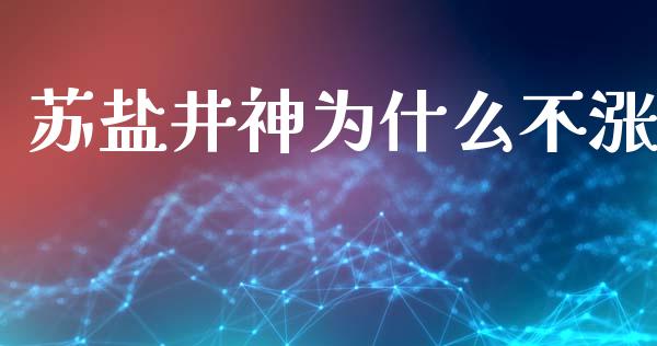 苏盐井神为什么不涨_https://m.15771688.com_期货手续费_第1张