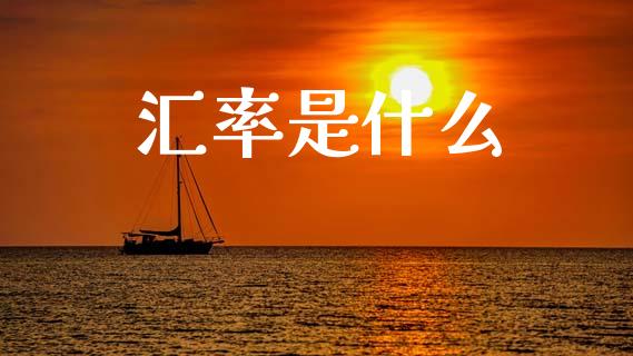 汇率是什么_https://m.15771688.com_期货开户_第1张