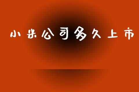 小米公司多久上市_https://m.15771688.com_美国道指_第1张