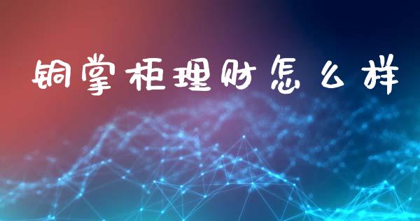 铜掌柜理财怎么样_https://m.15771688.com_期货手续费_第1张