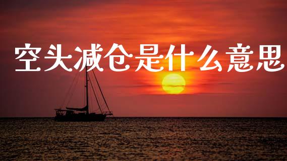 空头减仓是什么意思_https://m.15771688.com_道指实时行情_第1张