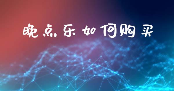 晚点乐如何购买_https://m.15771688.com_期货手续费_第1张