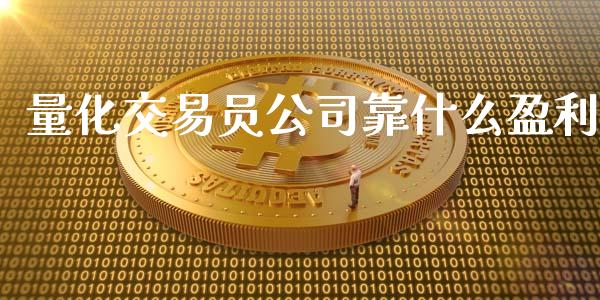 量化交易员公司靠什么盈利_https://m.15771688.com_期货开户_第1张