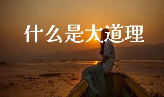 什么是大道理_https://m.15771688.com_道指实时行情_第1张