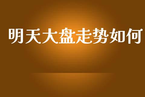 明天大盘走势如何_https://m.15771688.com_期货手续费_第1张