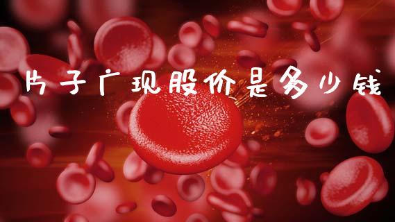 片子广现股价是多少钱_https://m.15771688.com_期货开户_第1张
