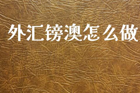 外汇镑澳怎么做_https://m.15771688.com_期货手续费_第1张