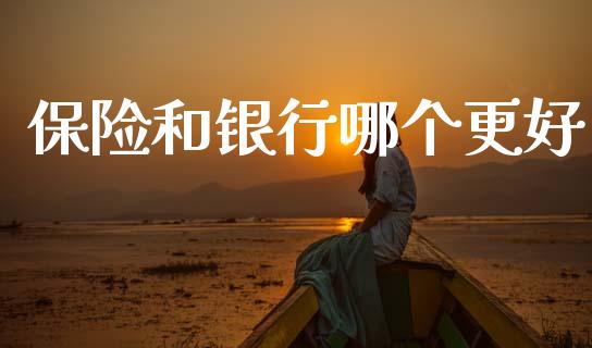 保险和银行哪个更好_https://m.15771688.com_美国道指_第1张