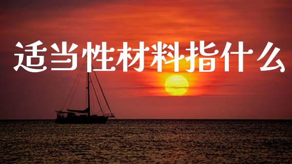 适当性材料指什么_https://m.15771688.com_道指实时行情_第1张